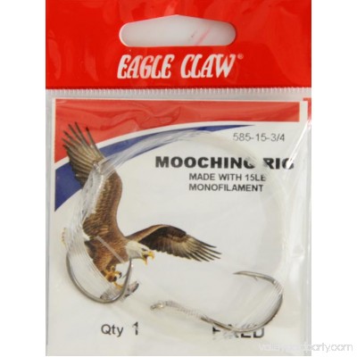 Eagle Claw Salmon Fixed Mooching Rig, 1/0-2/0 555954056